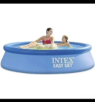 i̇ntex: 4 metr / 75 sm deinlik - Brend/model: Intex Easy Set - Tip: dairəvi — 2