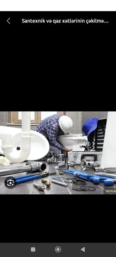 Digər tikinti xidmətləri: Peşəkar santexnika xidməti Təqdim olunan işlər: - Su, kanalizasiya və — 3