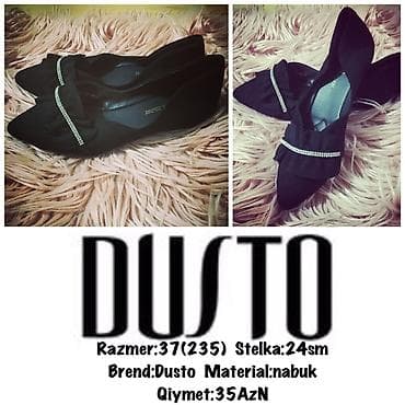 Baletkalar: Baletkalar, Ölçü: 37, rəng - Qara, İşlənmiş — 1