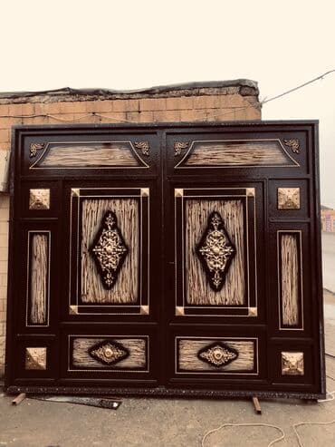 işlemiş darvaza: Eni-3 Hündürlük-2.60 Çerçive 8lik Şveller,Profil 40/40qalın,List-2.5 — 2