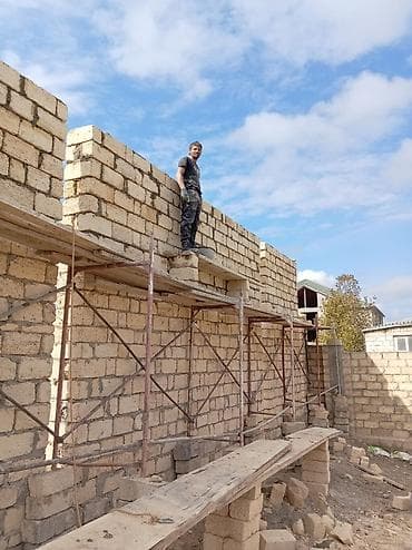 horgu işləri: Daş-divar hörgüsü və tikinti xidmətləri - Qaradağ, şəbəkəli qaya-daşı — 4