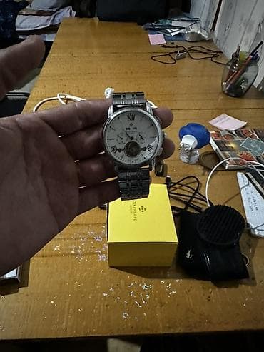 patek philip: İşlənmiş, Qol saatı, Patek Phillipe, rəng - Gümüşü — 4