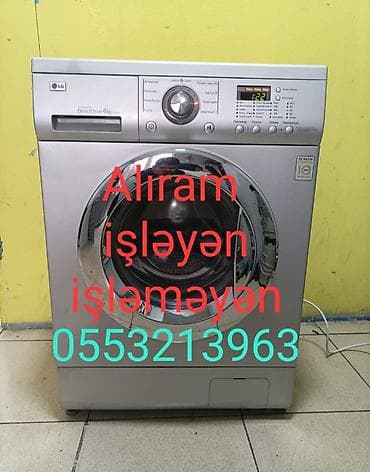 Paltaryuyan maşın LG, 6 kq, İşlənmiş, Avtomat, Qurutma var, Kredit yoxdur, Ünvandan götürmə lalafo.az -da Paltaryuyan maşın LG, 6 kq, İşlənmiş, Avtomat, Qurutma var, Kredit yoxdur, Ünvandan götürmə