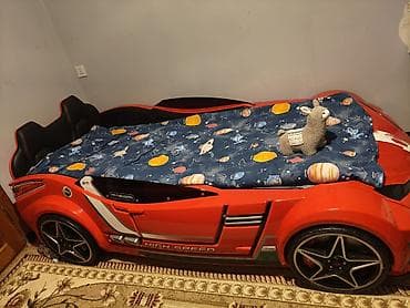 Uşaq maşın çarpayısı, matrası da var. Geniş təknəfərli Çilək lalafo.az -da Uşaq maşın çarpayısı, matrası da var. Geniş təknəfərli Çilək