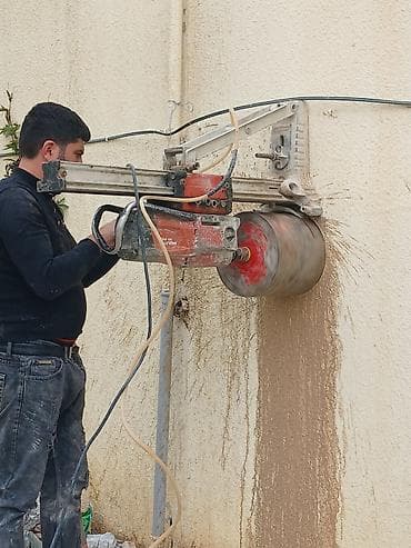 Beton deşmə və kəsim xidməti - Divar, tavan və döşəmələrdə dəqiq