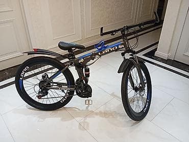 disk dvd: LANO CY700 dağ velosipedi - Çərçivə: qatlanan, metal/alüminium — 2