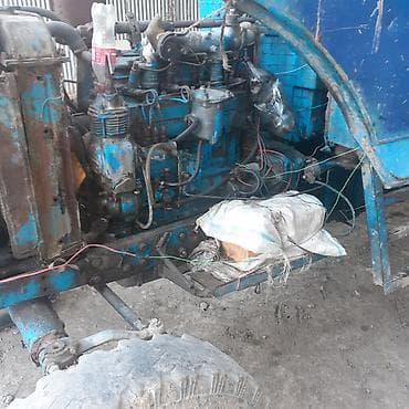 MTZ tipli mavi traktor - Güclü dizel mühərrik, arxa ötürücülü - — 7
