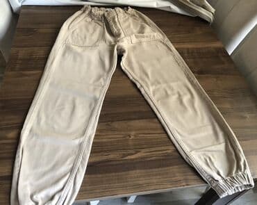 Donlar: TWIST Türk brendi, ölcü 38‼️ Bej rəngli uşaq şalvarı - Model: Jogger — 1