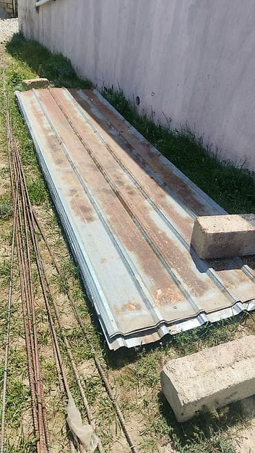 Metal listlər: Profilnastil 4m-di 43 ədədi materyalı qalın — 1