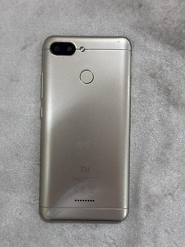 12 volt: Redmi 6, 64 GB, rəng - Qızılı, Qırıq — 2