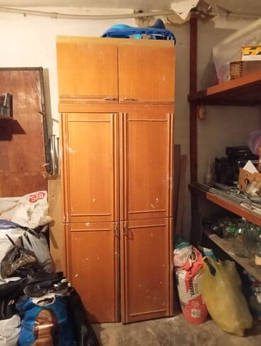 Açılan, 6 qapı Düz dolab, Qarderob, paltar dolabı