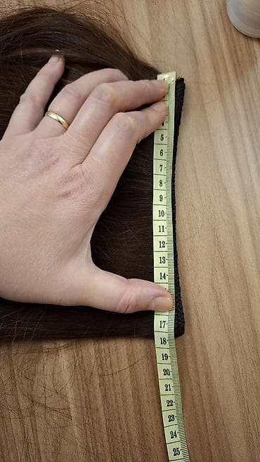 manken sac: Taxma saçlar, Təbii — 3