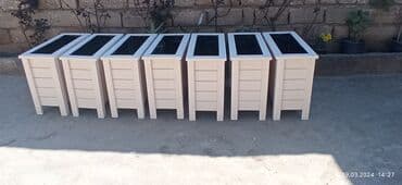 gullerin qiymeti: Taxta dibcəklər dekorativ ağaclar və güllər üçün istənilən ölçüdə və — 4