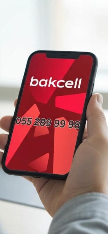 bakcell serfeli internet paketleri: Nömrə: ( 055 ) ( 2899998 ), İşlənmiş — 4
