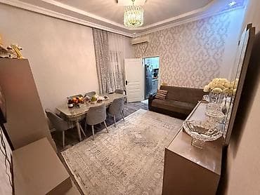 gen: 3 otaqlı mənzil – zövqlə təmirli, tam mebellidir - Plan: geniş qonaq — 10