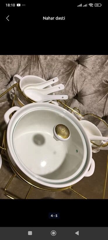 efqan qazanı: Qazan, rəng - Bej — 5