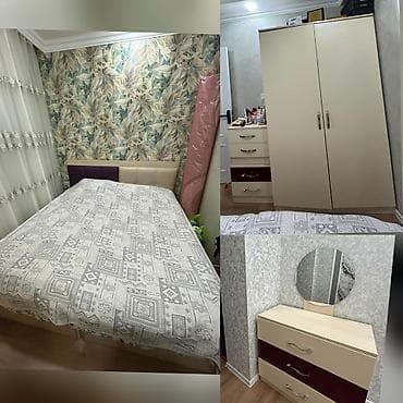 Yataq Desti 400 azn satilir‼️iki tumba 1makyaj masası 1garderob lalafo.az -da Yataq Desti 400 azn satilir‼️iki tumba 1makyaj masası 1garderob