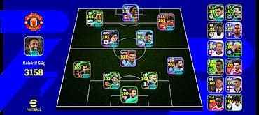 EFootball oyun hesabı – Manchester United temalı heyət - Oyun — 1