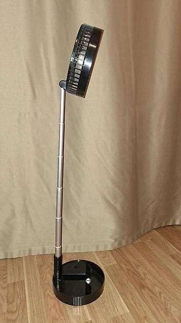 islenmis ventilator: Zaradkaynan (batareya 7200 mAh) yığılan və özünlə daşınan sərinkeş — 5