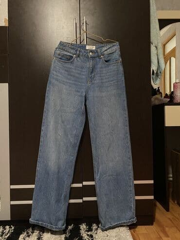 женские джинсовые юбки на пуговицах: Джинсы, Terranova, M, цвет - Синий — 2