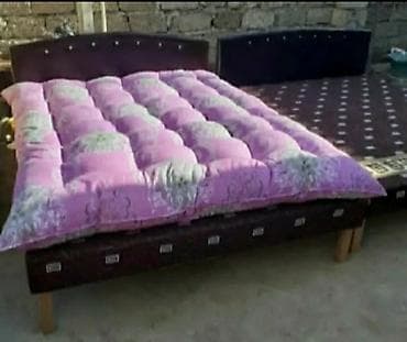 Çarpayı təzə Hazırı var Çatdırılma var 1 nəfərlik 60 manat 2 nəfərlik