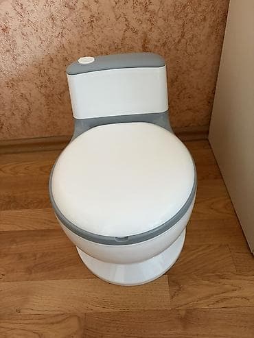 Uşaq tualet qabı – mini tualet dizaynı - Real tualetə bənzər formaya — 7