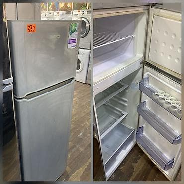 kondisioner eb 1048: İşlənmiş 2 qapılı Beko Soyuducu Satılır, rəng - Gümüşü — 1