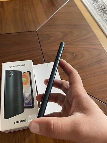 philips xenium 9@9d: Samsung Galaxy A04, 64 GB, rəng - Qara, Sənədlərlə — 4