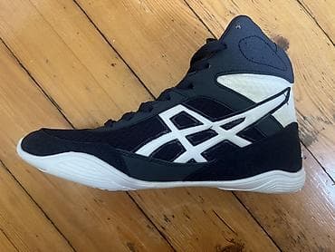 botinka 43: ASICS güləş ayaqqabısı – yüksək boğaz modell,hec geyinilməyib - — 3