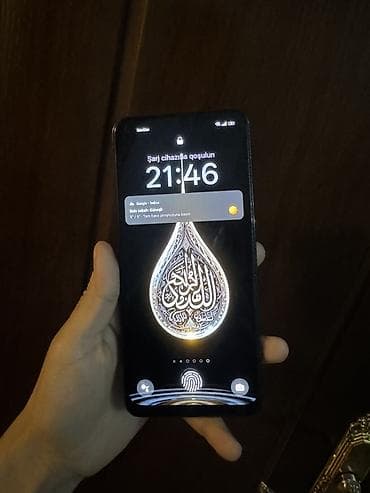 dubai telefonlar: Oppo Reno8 T, rəng - Qara, Barmaq izi — 2