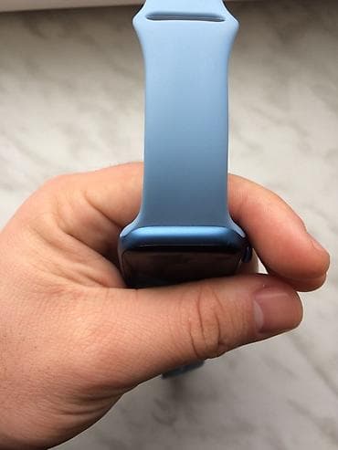 apple watch 7 41: Smart saat, Apple, Suya davamlı, rəng - Mavi — 5