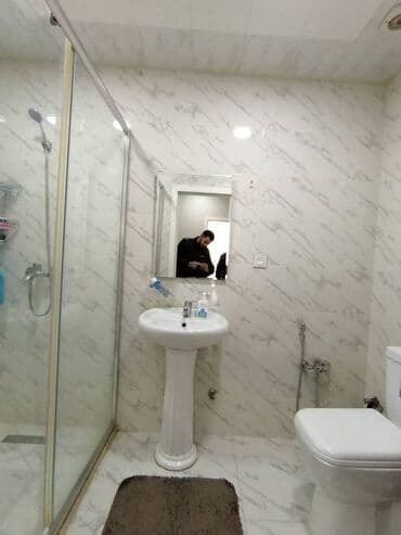 razinde kiraye evler 300 manat: 3 otaqlı, Yeni tikili, 106 kv. m — 13