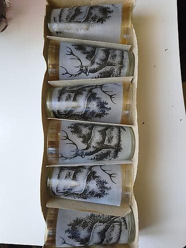 daş stekan: Stəkanlar, rəng - Qızılı, Şüşə, 6 ədədli dəst, Rusiya — 3