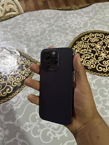 iphone 3: IPhone 14 Pro, Deep Purple, Simsiz şarj — 3