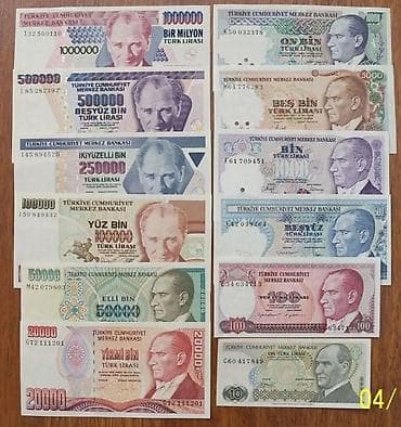 köhnə pullar alıram: Kolleksiya üçün dünya pulları – müxtəlif ölkələrin banknot — 3