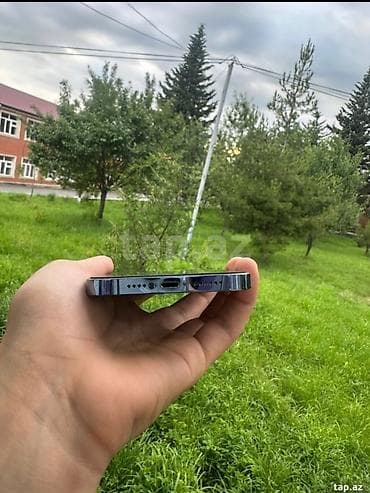ipad qiymət: IPhone 13 Pro Max, 128 GB, Blue Titanium, Simsiz şarj, Face ID — 3