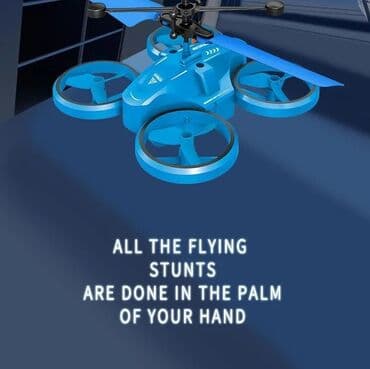 vector robot qiymeti azerbaycanda: Mini helikopter Əl sensoru ile idare olunur Diqqət Çatdırılma bir gün — 5