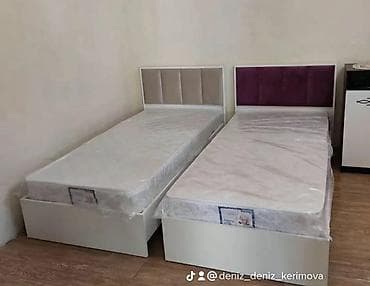 mega mebel: Yeni, Təknəfərlik çarpayı, Bazasız, Matras ilə, Siyirməsiz, Azərbaycan — 2