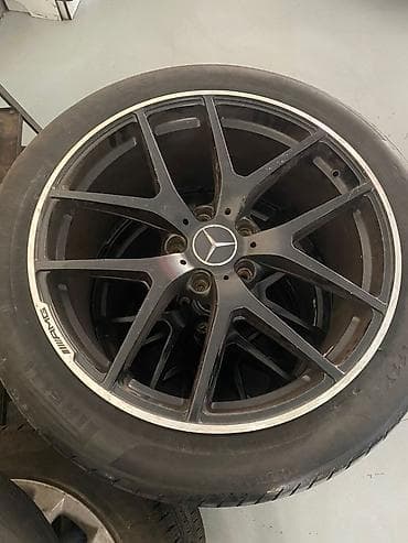 mercedes amg: Mercedes-Benz AMG orijinal yüngül lehimli disk və şin komplekti - — 1