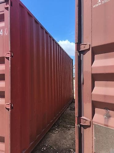 20 fut metal yük konteyneri - Standart ölçü: 6 m (uzunluq) x 2.40 m — 8