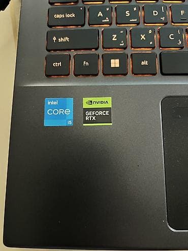 saz data kart: 💻 Intel Core i5 – 12-ci nəsil ⚡ 16 GB RAM 💾 512 GB SSD 🎮 RTX 3050 4GB — 4