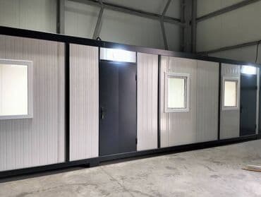 demir ev: Ofis Konteyner ✅ 9.00x3.00m Konteyner ✅ Uzunluq: 9.00m    ✅ En — 7