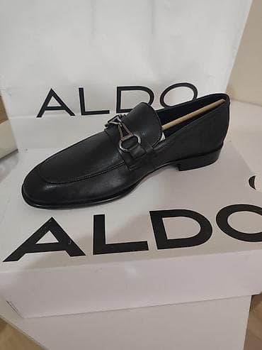 ALDO kişi loaferi – qara rəng, klassik dizayn - Model: ALDO loafer -