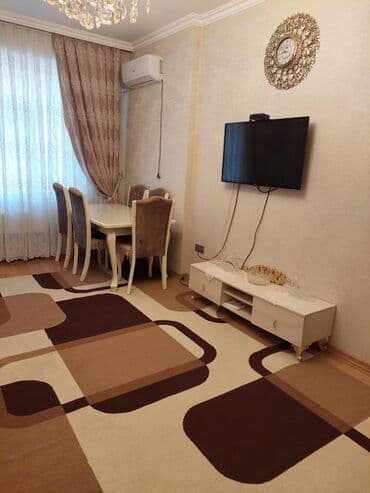 аренда 1 комнатных квартир в баку: 2 комнаты, Новостройка, 50 м² — 5