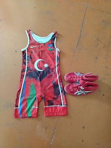 partalar: İdman dəsti, Nike, rəng - Qırmızı — 1