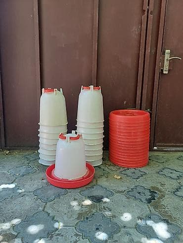 su samuru: Quşçuluq üçün plastik suvarma qabları və yem qabları (avtomatik tip) — 2