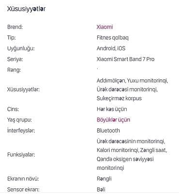 agilli saat: Xiaomi Smart Band 7 Pro – çoxfunksiyalı fitnes qolbağı - Uyğunluq — 3