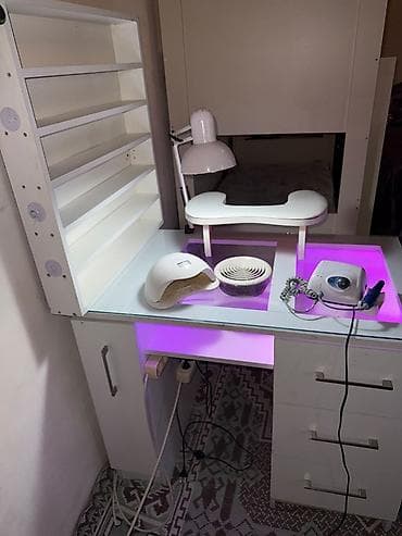 nerj stol: Düz masa, Siyirməli, Polkalı, Şüşə, Kredit yoxdur — 1