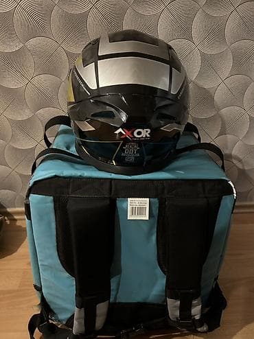 şuadan qoruyan eynək: AXOR integral motosiklet dəbilqəsi - Model: AXOR (Chrometech Racing — 4