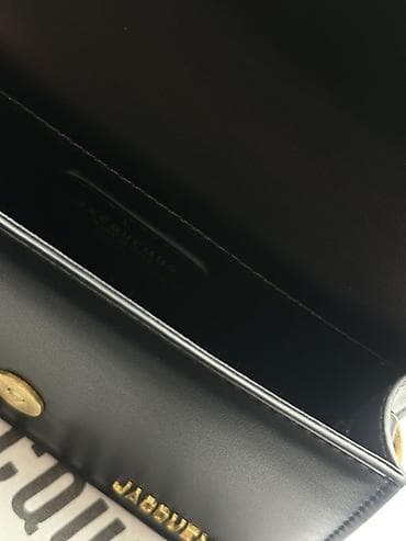 Digər aksesuarlar: Jacquemus qadın çantası premium deri – qara rəng Yepyenidir hediye de — 5